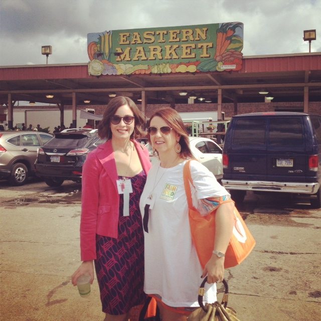 Floridians spreading the news about the "Double Up Food Bucks" program at Detroit's Eastern Market photo copy 2